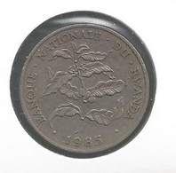 RWANDA * 10 Frank 1985 * Prachtig * 11399 - Rwanda