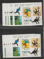 France 2000 Tintin BF 28 Par 10 Exemplaires ** MNH - Nuovi