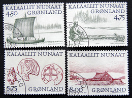 Greenland  1999  Arctic Vikings  MiNr.339-42 ( Lot H 478 ) - Oblitérés