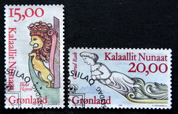 Greenland   1996   Galionsfiguren  MiNr.294-95   (O) ( Lot H 481) - Oblitérés