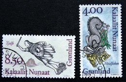 Greenland   1995   Galionsfiguren  MiNr.277-78   (O) ( Lot H 484) - Gebruikt