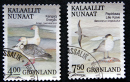 Greenland   1990 Birds  MiNr.199-200  ( Lot H 499) - Oblitérés