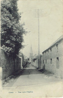 Ciney Vue Vers L'église 1906 - Ciney