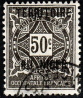 Niger Obl. N° Taxe  6 - Ornements Le 50c Noir - Used Stamps