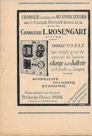 Chargeur L. Rosengart - Advertising 1929 - Unclassified
