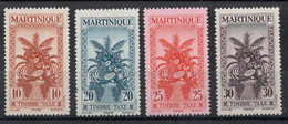 Martinique Timbre Taxe N°23 à 26* Neufs Charnières TB Cote : 7.00 € - Timbres-taxe