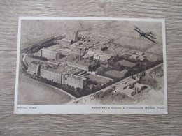 ROYAUME UNI ROWNTREE'S COCOA & CHOCOLATE WORKS YORK AERIAL VIEW - York