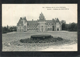 CPA - BLAIN - Château De PONT PIETIN - Blain