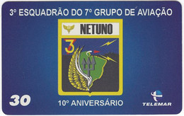 BRASIL U-954 Magnetic Telemar - Used - Brazil