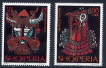 ALBANIA 1999 Carnival Masks Set Of 2  MNH / **.  Michel 2718-19 - Albanien