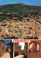 13 Eyguieres Vues Multivues CPM Cachet 1986 - Eyguieres