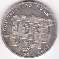 10 Mark 1993 F Stuttgart , 1000 Ans De Postdam, En Argent, KM# 180 - Otros & Sin Clasificación