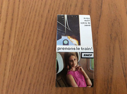 Pochette D'allumettes * SEITA «SNCF PRENONS LE TRAIN - Avec Le Train Voie Libre» - Matchboxes