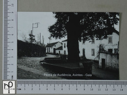 PORTUGAL - PEDRA DA AUDIÊNCIA, AVINTES -  VILA NOVA DE GAIA -   2 SCANS  - (Nº50710) - Porto