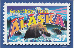 Alaska Fairbanks Postcard "Greetings From Alaska" Ca Fairbanks MAY 4 2005 (FB170C) - Fairbanks