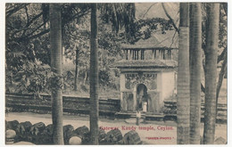 CPA - CEYLAN - Gateway Kandy Temple - Sri Lanka (Ceylon)