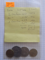 Grèce - 4 Pièces De 1976 à 1986 - Poids Net 30 Grammes - Lots & Kiloware - Coins