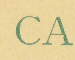 Malmédy Postal Stationery Ganzsache Entier 1920, P1, 5c., Wappenlöwe ERROR Variety In 'A' In Carte Unused (3 Scans) - Eupen U. Malmedy