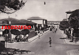 CECINA MARE - VIALE DELLA VITTORIA F/GRANDE VIAGGIATA 1959 ANIMATA - Livorno