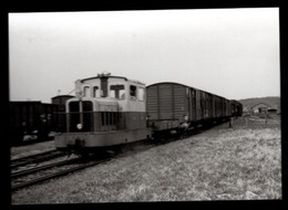 Train Chemin De Fer BVA 591 10 Le Tracteur 353 Manoeuvre à Saint Valery Canal - Saint Valery Sur Somme