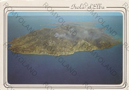 CARTOLINA  ISOLA D"ELBA,LIVORNO,TOSCANA,LUNGOMARE,MARE,SOLE,SPIAGGIA,BELLA ITALIA,BARCHE A VELA,VIAGGIATA 1989 - Livorno