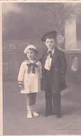 Delcampe - Photo Bataillet ST GIRONS De Deux Enfants - Saint Girons