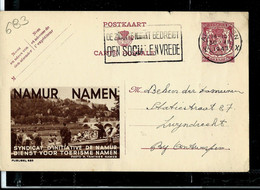 Publibel Obl. N° 683 A  Brune ( NAMUR - NAMEN - Tourisme) Obl. 1947 - Publibels