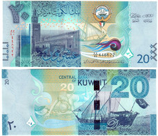 Kuwait 20 Dinars 2014 UNC - Kuwait