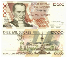 Ecuador 10000 Sucres 1999 UNC - Equateur
