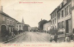 88 - VOSGES - PROVENCHÈRES-SUR-FAVE - Centre - Avant La Guerre De 1914-1915 - Café Du Pont - 10181 - Provencheres Sur Fave
