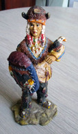 Figurine Indien - Résine - Hauteur 15 Cm - Small Figures