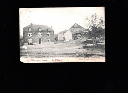 3521-VILLERES SUR LESSE-village 70--->BRUXELLES Cachet Etoile Sterstempel WANLIN 1908-voir Coin Gauche - Rochefort