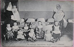 C. P. A. : Danemark : St. Edwigs Sestrenes Vuggestue I Odense, In 1909 - Dinamarca