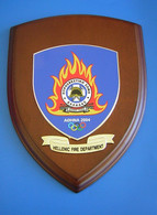 Athens 2004 Olympic Games, Coat Of Arms Of Fire Department Of Greece - Uniformes Recordatorios & Misc