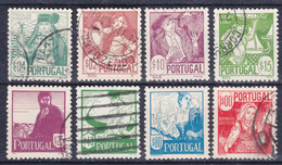 Portugal 1941 Costumes Mi#632,633,634,635,636,637,638.639 Used - Used Stamps