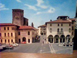 2 CARDS ASOLO TV PIAZZA E LA FONTANA  VBN167 IU190 - Treviso