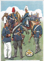 AK 2. Und 4. Garde-Feld-Artillerie-Regiment - Künstlerkarte Paul Pietsch (61190) - Uniformes
