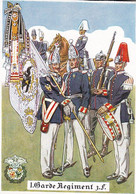 AK 1. Garde Regiment Z.F. - Künstlerkarte Paul Pietsch (61193) - Uniformes