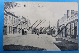 Hoogstraten Straatzicht  Drukkerij Jos Hasseldonckx -Kruideniershandel & Jubelprocessie H. Bloed. 1907- 2 X Cpa - Hoogstraten