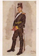 AK Ulan Vom Schleswig-Holsteinischen Ulanen-Regiment Nr. 15 - N. Gemälde V. Seebach 1885 (61195) - Uniformes