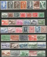 ISLANDIA – ICELAND Colección De 48 Sellos Diferentes Año 1935-61 = Iceberg = Volcán = Montaña – Valorizada U$S +50.00 - Collezioni & Lotti