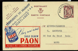 Publibel Obl. N° 794  ( Bleu PAON  Mouchoirs) Obl. HOEILLAART  09/07/1948 - Publibels