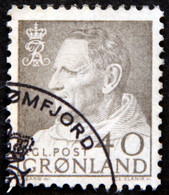 Greenland   1964 King Frederik IX MiNr.55 ( Lot E 2611 ) - Usati