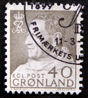 Greenland   1964 King Frederik IX MiNr.55 ( Lot E 2613 ) - Usati