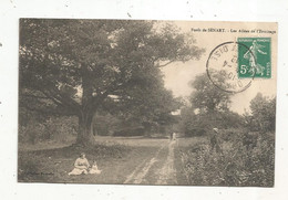 Cp, 77 , Forêt De SENART (et 91) Les Allées De L'ERMITAGE , Voyagée 1912 - Autres & Non Classés