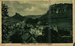 GEROLSTEIN I.d.Eifel  - Auburg Mit Munterley (untere Ecke Rechts Fehlt) - Gerolstein