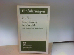 Musikliteratur Im Überblick   Eine Anleitung Zum Nachschlagen - Musique