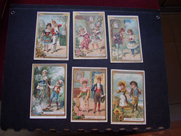 Old Cards Chromos Liebig S 274 Langage Des Fleurs Complet - Liebig
