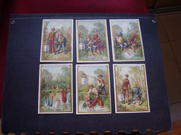 Old Cards Chromos Liebig S 203 Pêcheurs Ridicules Complet - Liebig