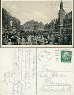 Ansichtskarte Zentrum-Leipzig Markt Zur Messe 1934 - Leipzig